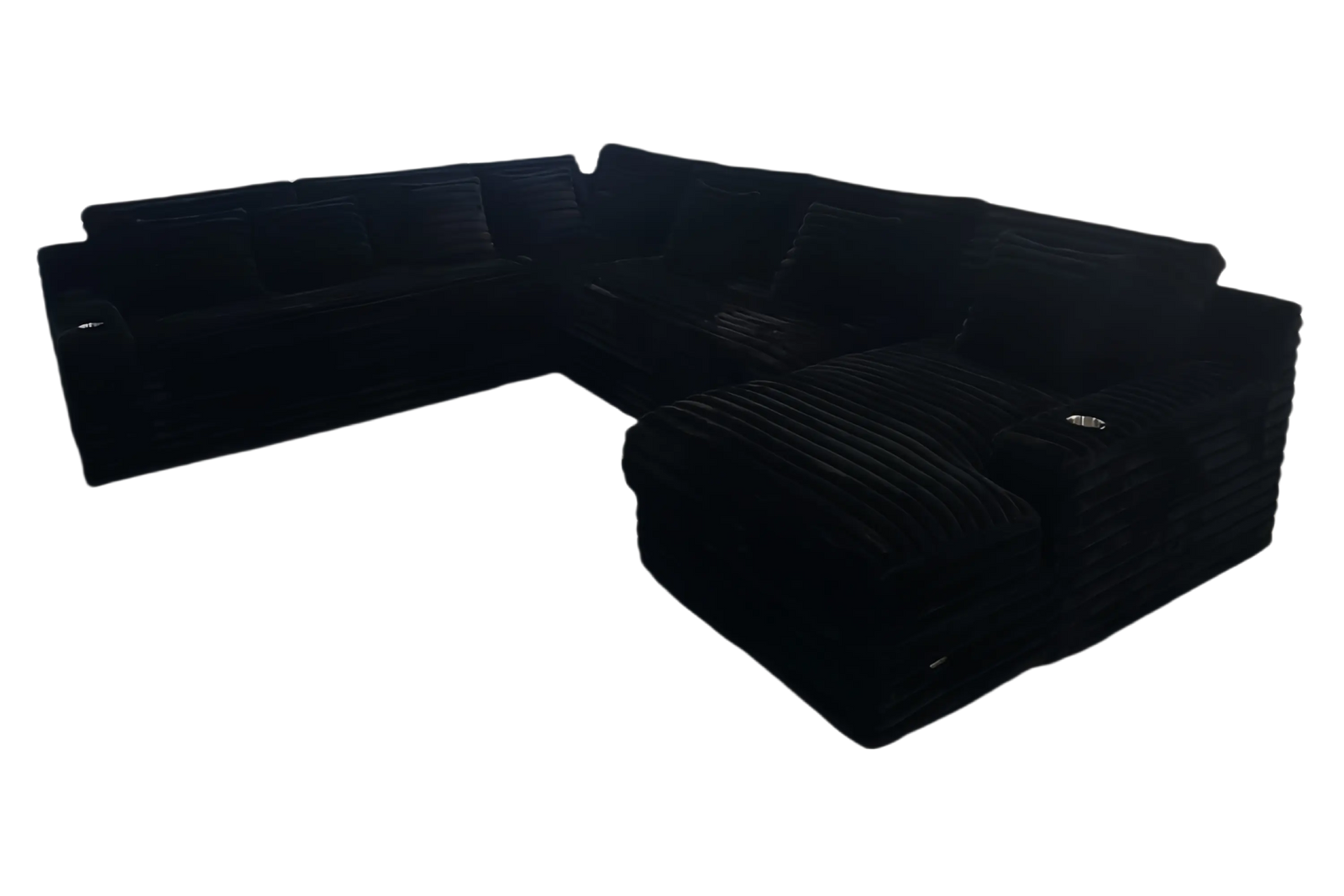 Goliath Jumbo - Mondo Noir - Noir - Canapés Méridiennes