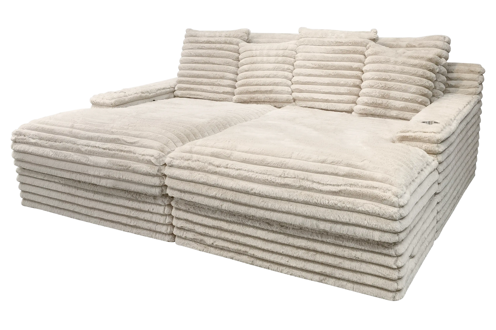 Olympia Double - Mondo Beige - Beige - Canapés Méridiennes