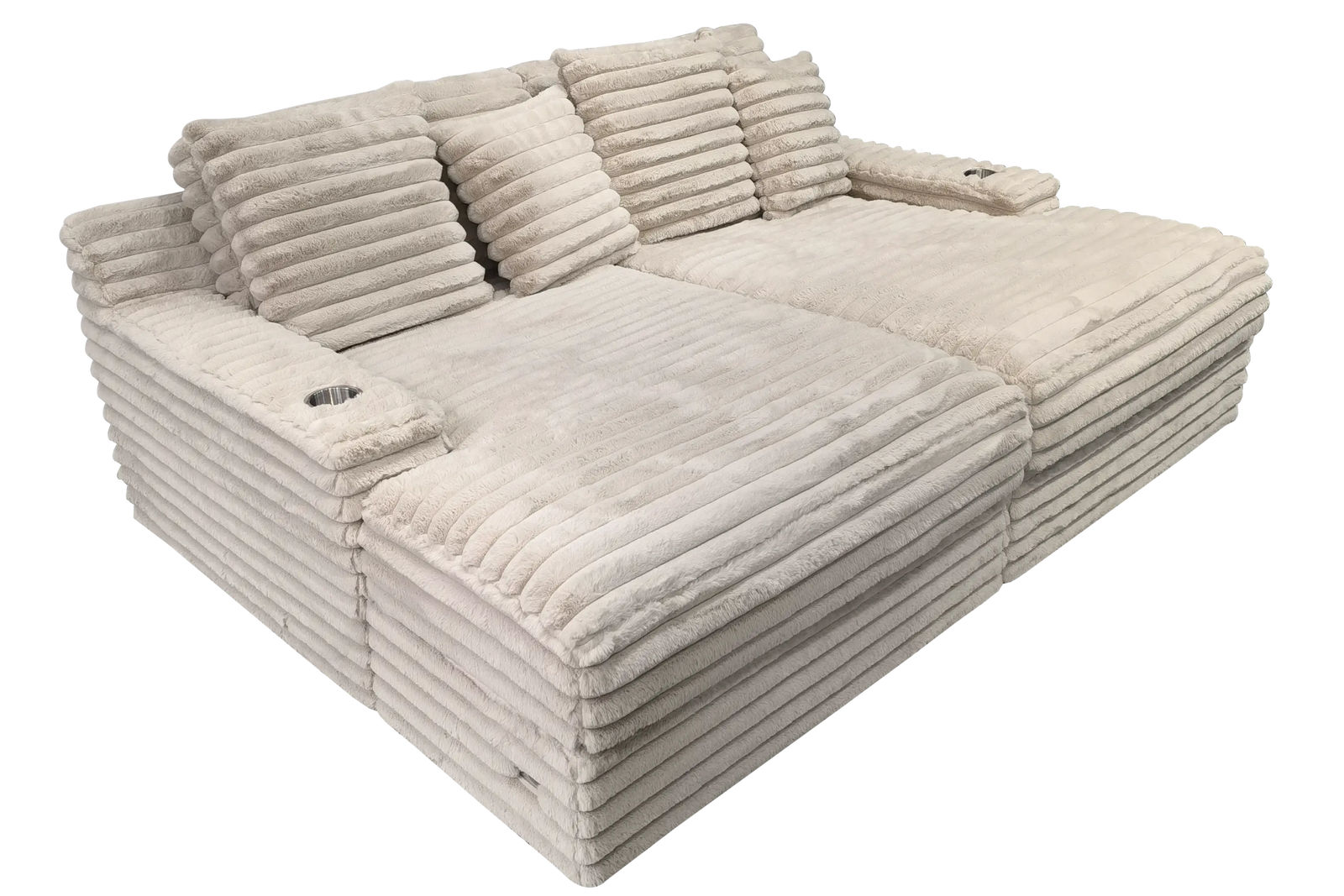 Olympia Double - Mondo Beige - Beige - Canapés Méridiennes