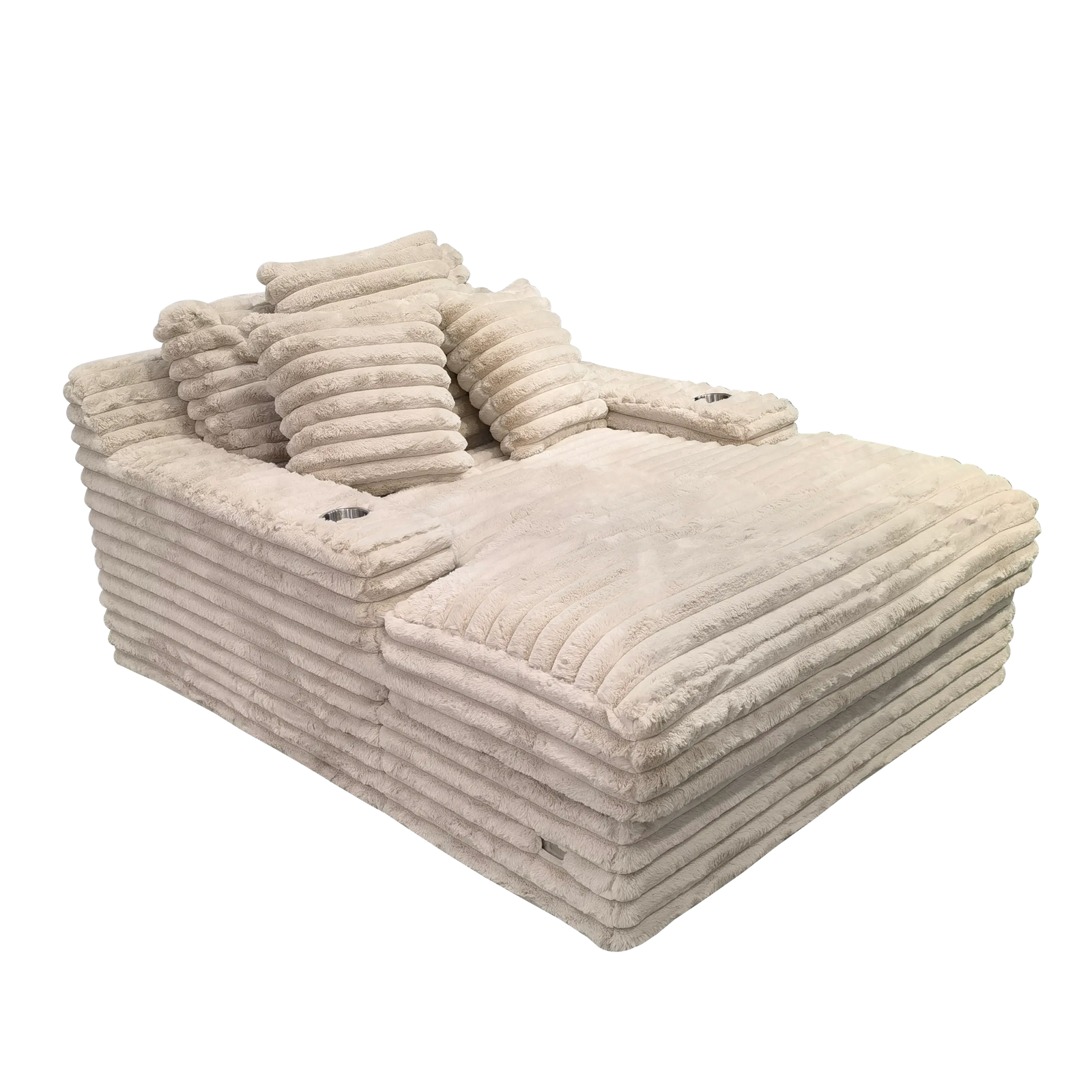 Olympia Simple - Mondo Beige - Beige - Chaise Longue