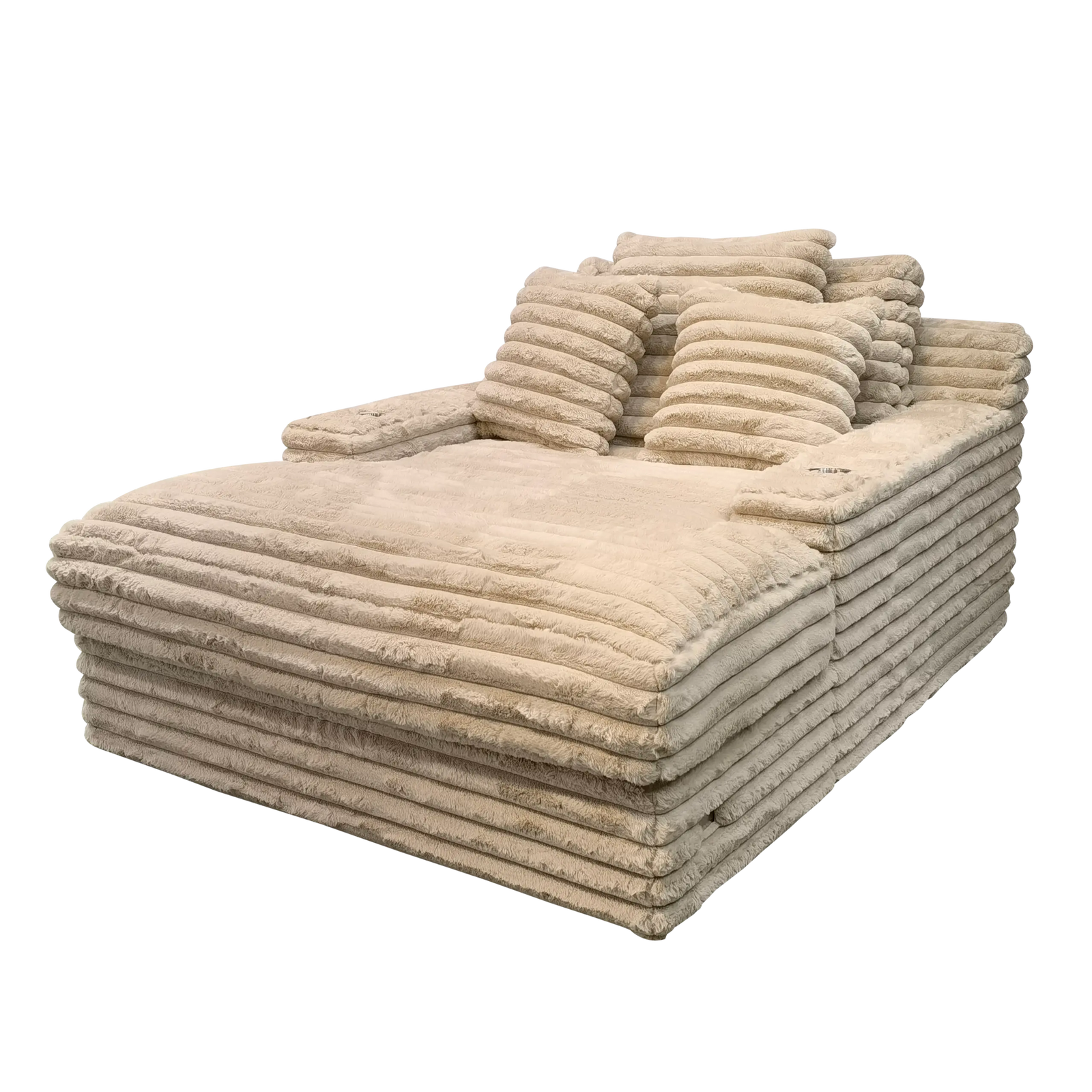 Olympia Simple - Mondo Beige - Beige - Chaise Longue