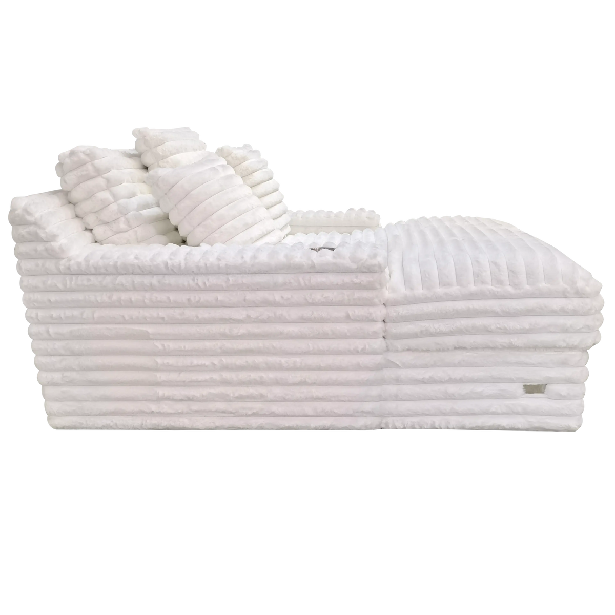 Olympia Simple - Mondo Blanc - Blanc - Chaise Longue