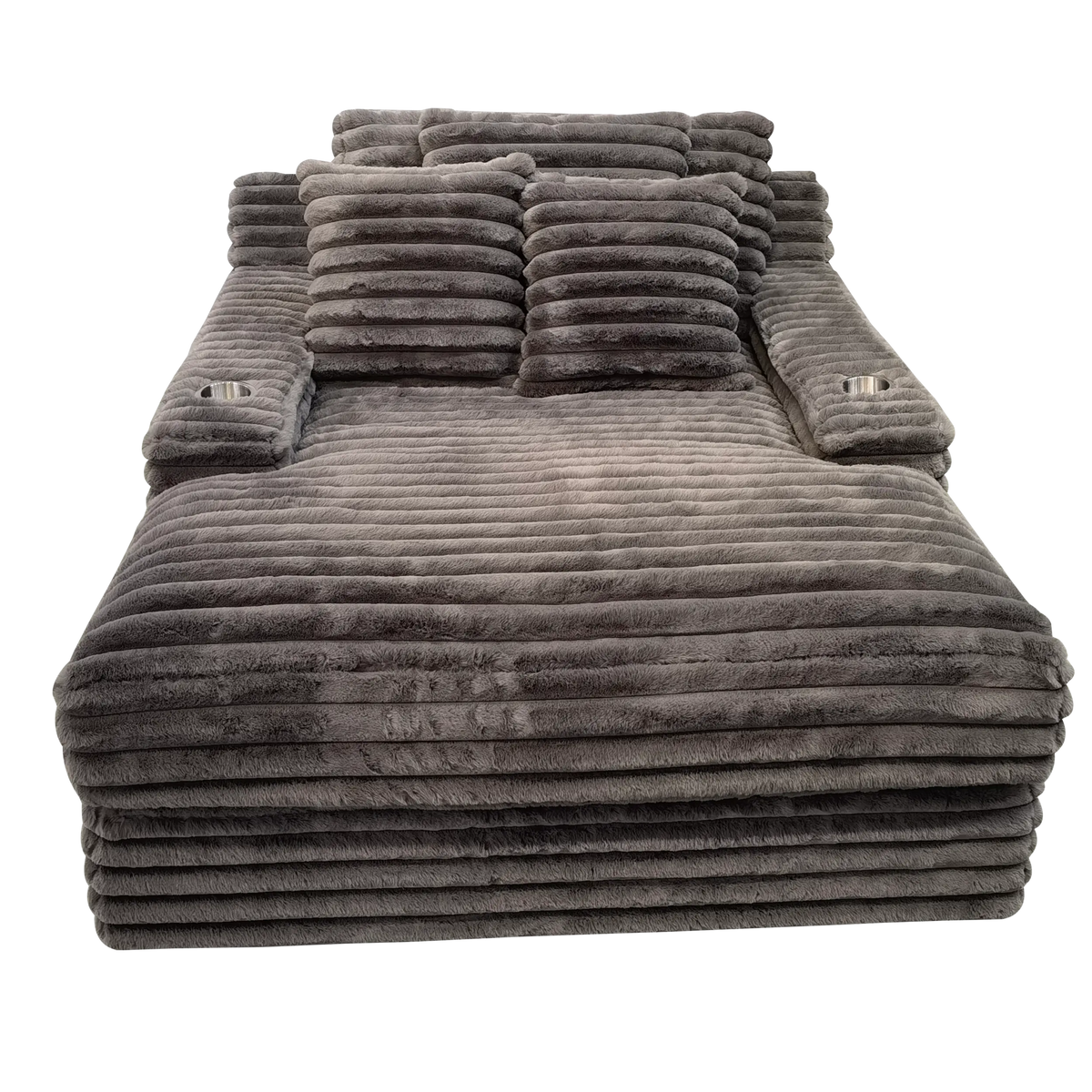 Olympia Simple - Mondo Gris - Gris - Chaise Longue