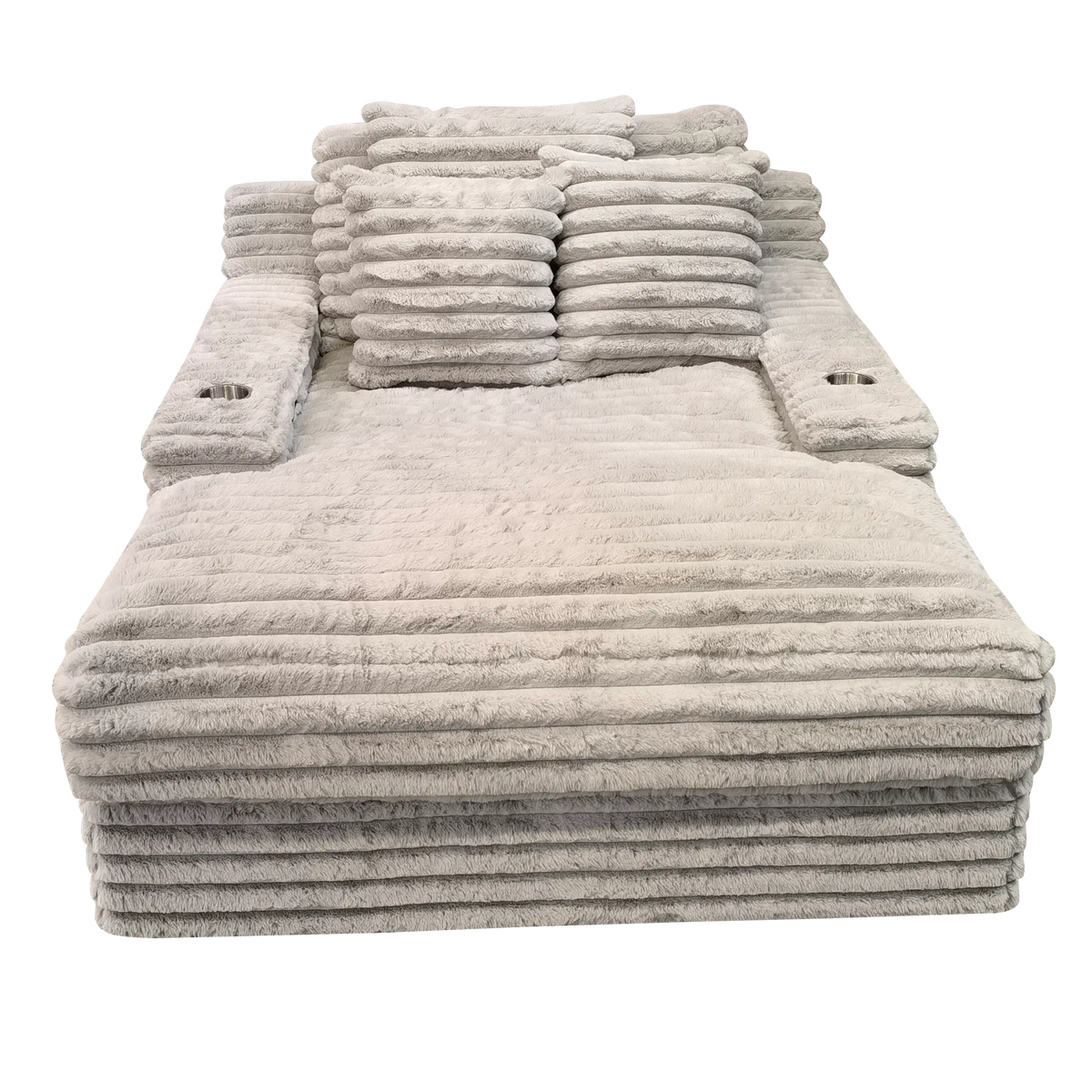 Olympia Simple - Mondo Gris Clair - Gris Clair - Chaise Longue