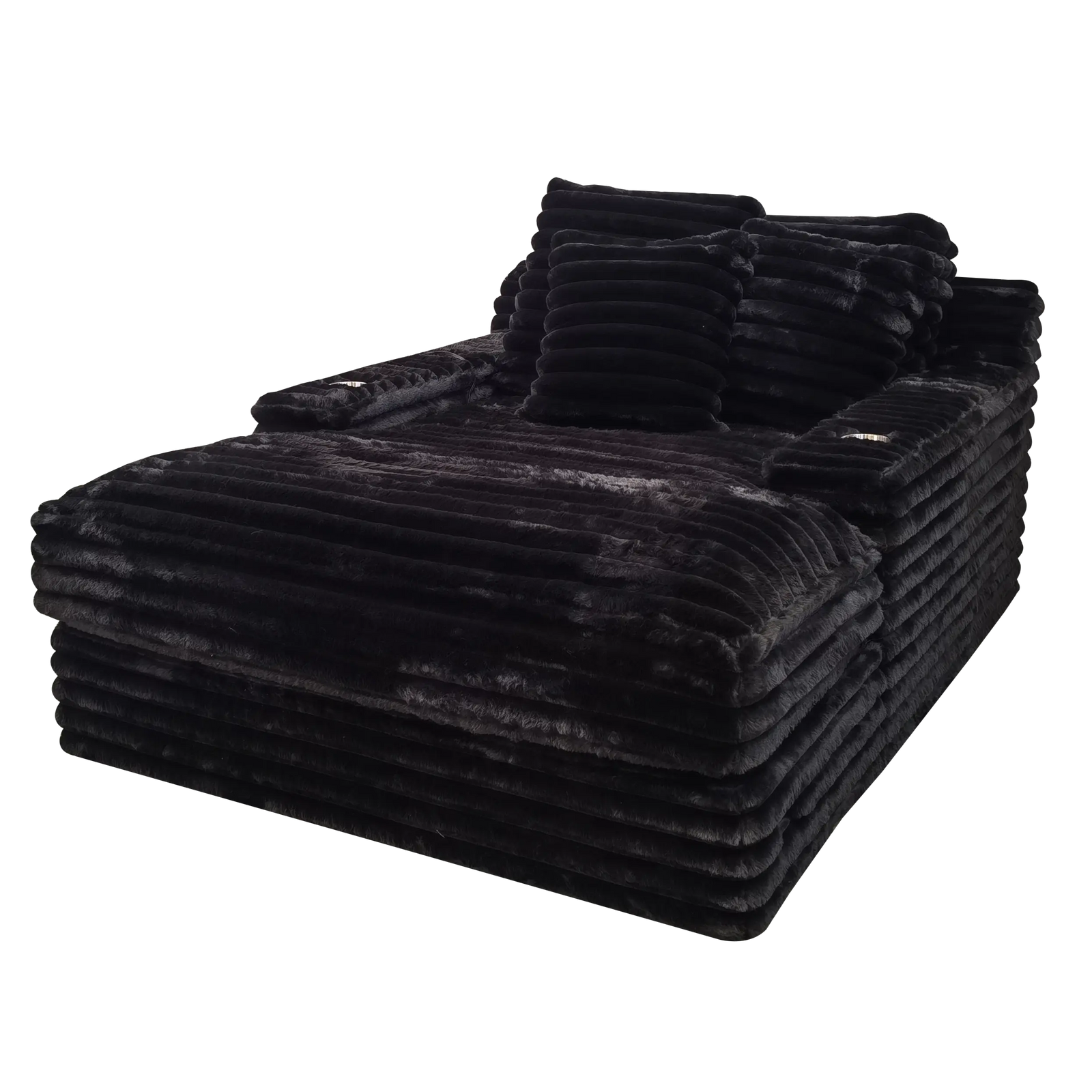 Olympia Simple - Mondo Noir - Noir - Chaise Longue