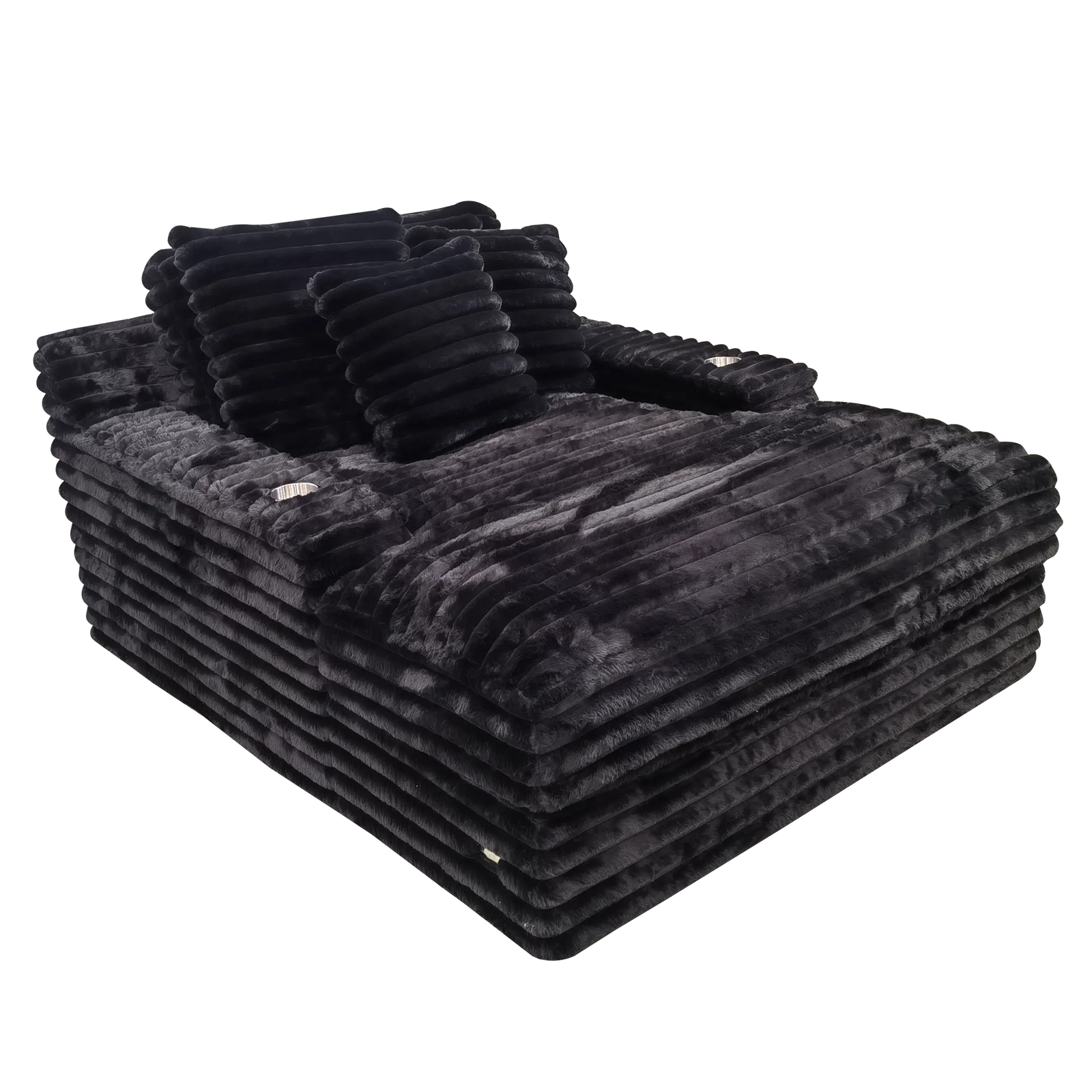 Olympia Simple - Mondo Noir - Noir - Chaise Longue