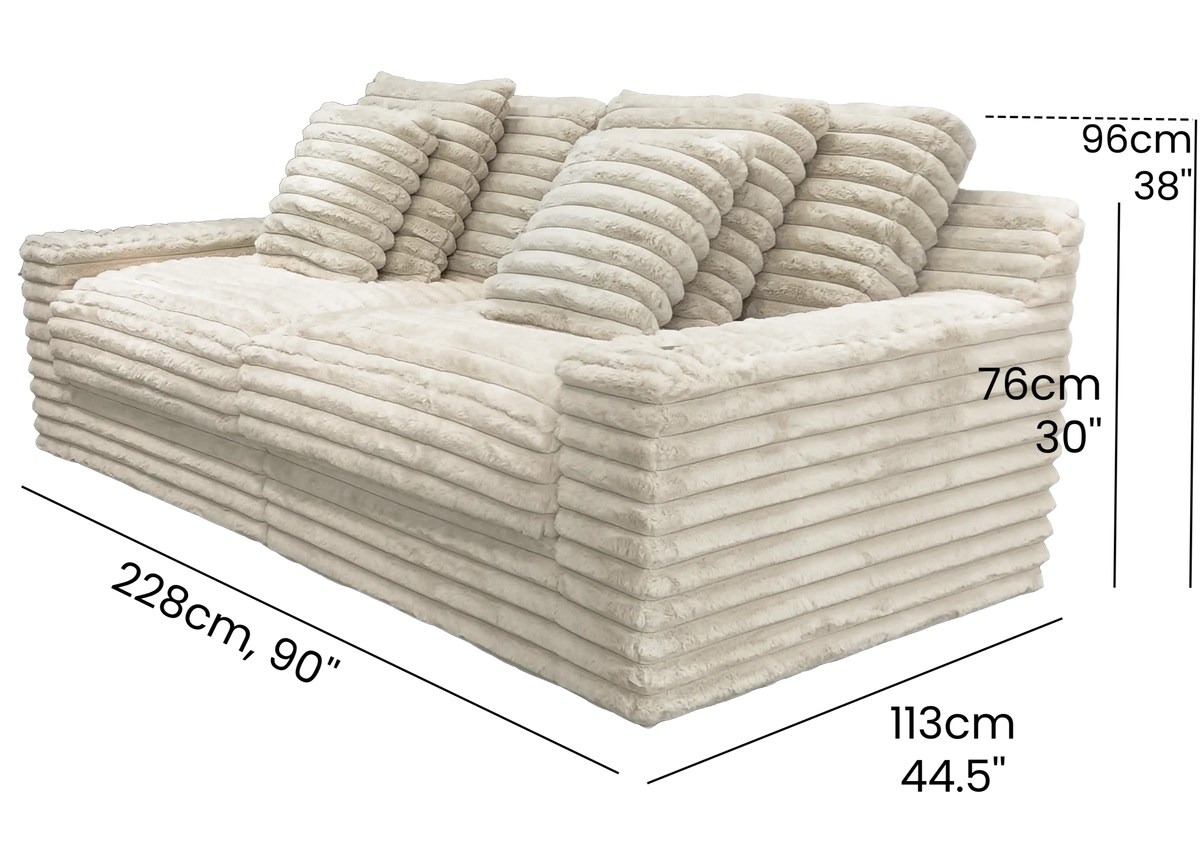 PRÉCOMMANDE | Apollon Standard - Mondo Beige - Beige - Chaise Longue