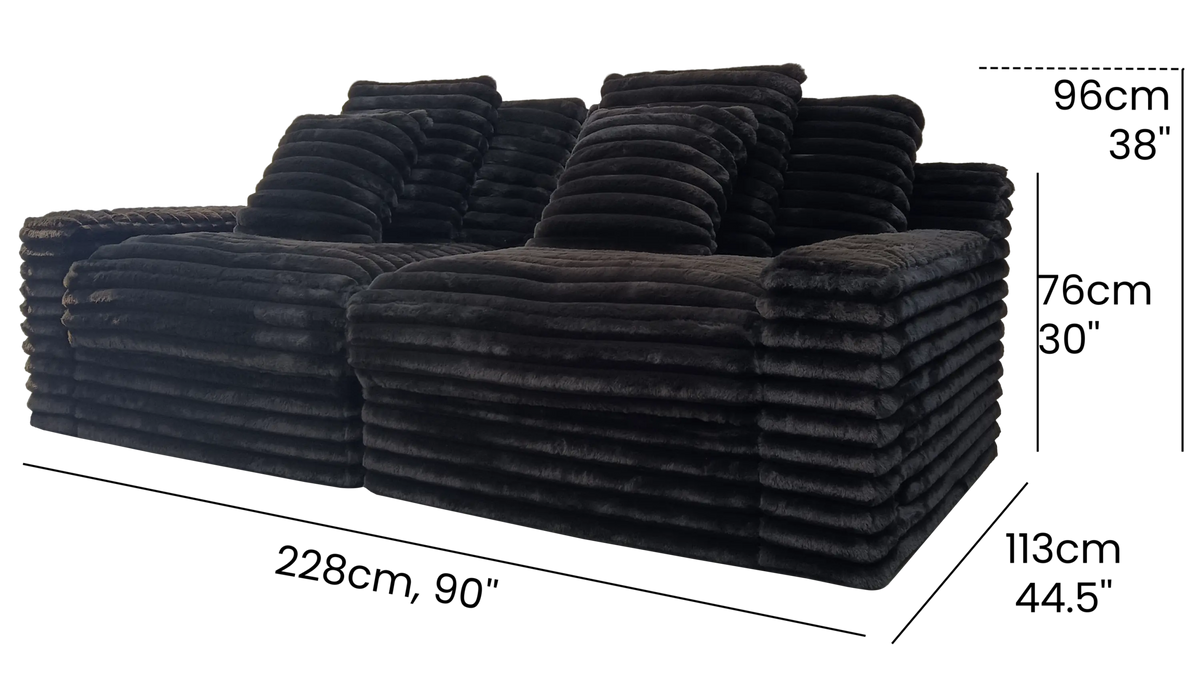 PRÉCOMMANDE | Apollon Standard - Mondo Noir - Noir - Chaise Longue